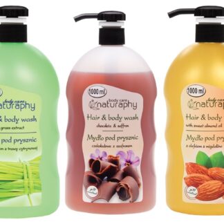 Hair & Body Wash Chocolate & Saffron 1000 Ml