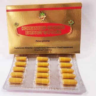 Korean Red Ginseng Extract - 30 Lipidcaps
