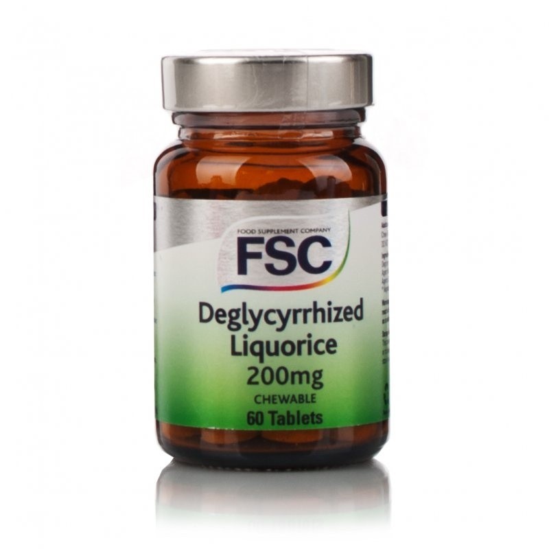LIQUORICE DEGLICIRREZADA 200mg - 60 Comp