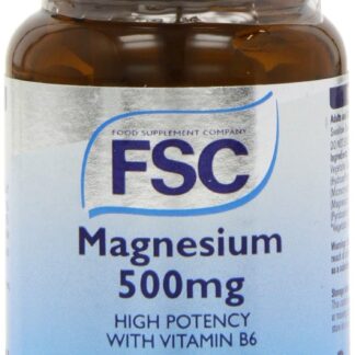 Magnesium 500 Mg (With Vitamin B6) - 30 Caps Veg