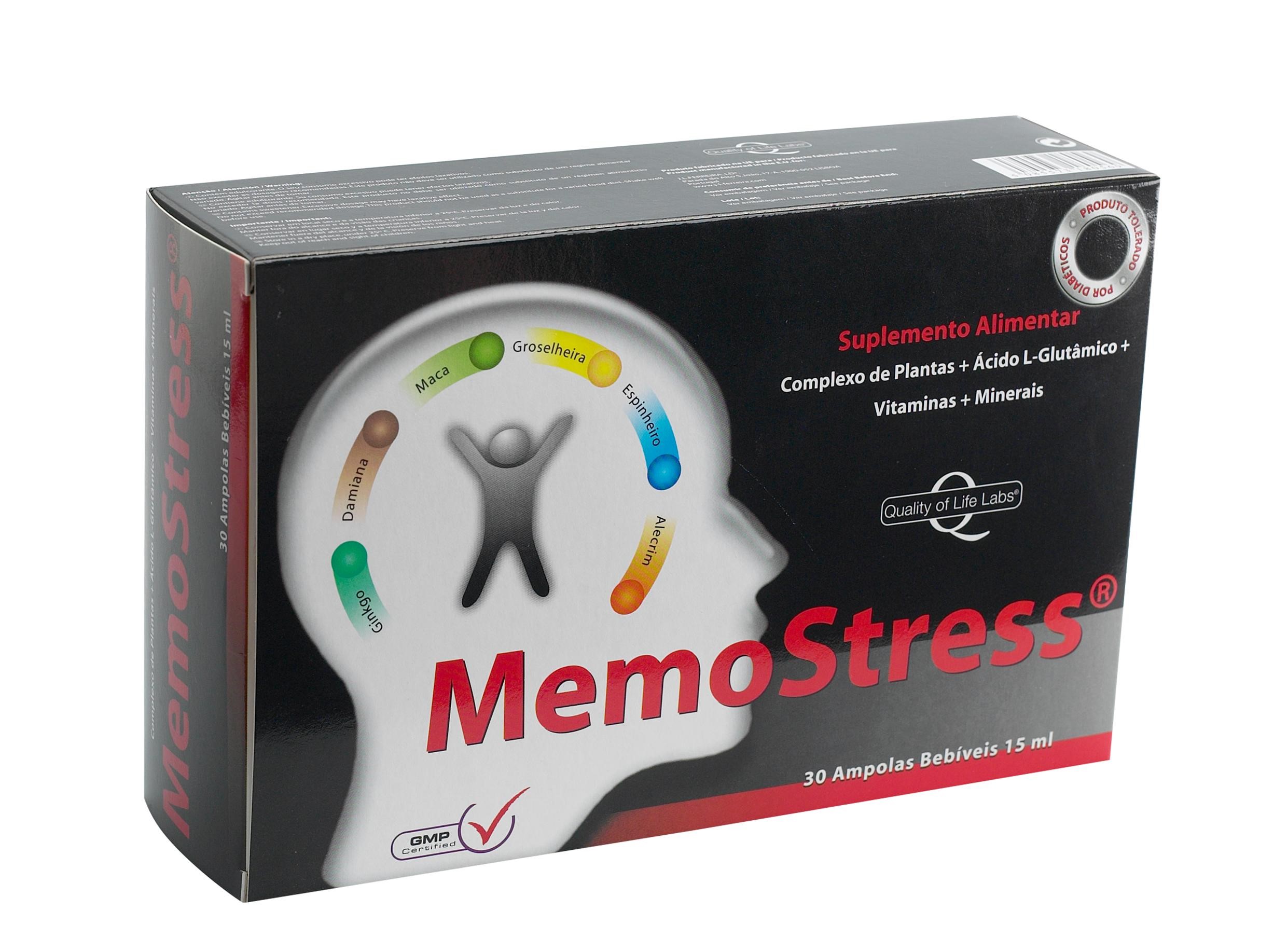 Memostress - 30 Ampolas 15 Ml
