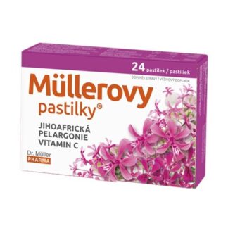 Muller Pastilles Pelargonium Vitamin C - 24 Pastilhas