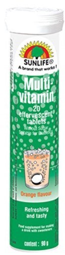 Multivitamins - 20 Comp Eferv