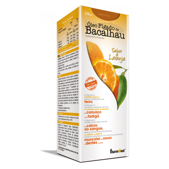 Óleo de Fígado de Bacalhau 250ml