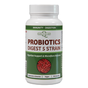 Probiotics Digest 5 Strain 90 Caps