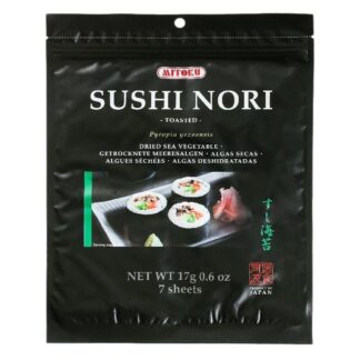 Alga Sushi-Nori 7 Folhas Tostada Mitoku 17g