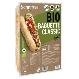 Baguete Clássica S/Glúten BIO SCHNITZER 2*180g