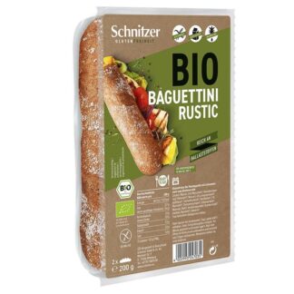 Baguete Rústica S/Glúten BIO SCHNITZER 200g