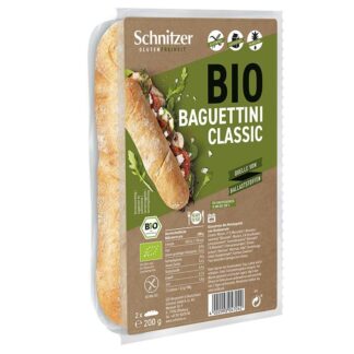 Baguettini Clássico S/ Gluten BIO Schnitzer 200g