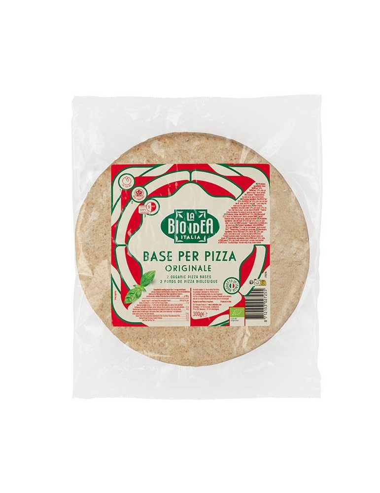 Bases de Pizza Integrais 2 Unid BIO-Idea 300g