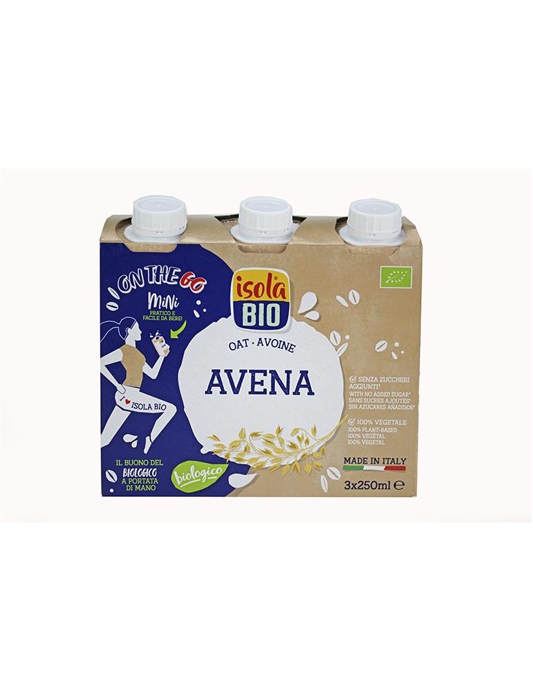 Bebida Aveia ISOLA BIO 3*250ml