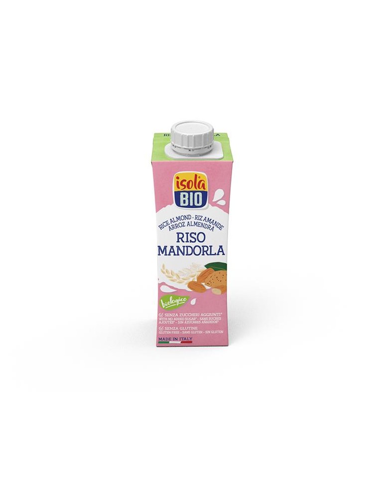 Bebida de Arroz + Amêndoa Isola BIO 250ml