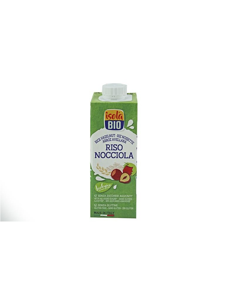 Bebida de Arroz e Avelã Isola BIO 250ml