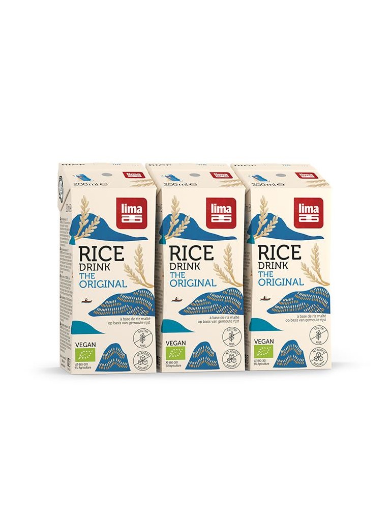 Bebida de Arroz Original BIO LIMA 3*200ml