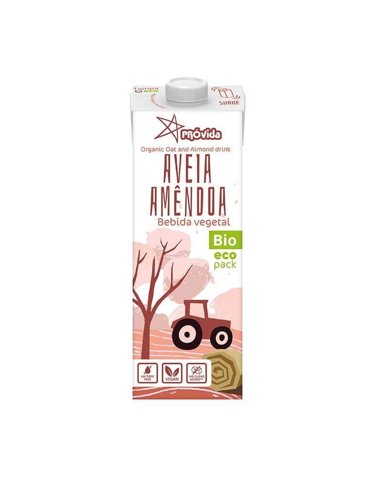 Bebida de Aveia & Amêndoa BIO PRÓVIDA 1L