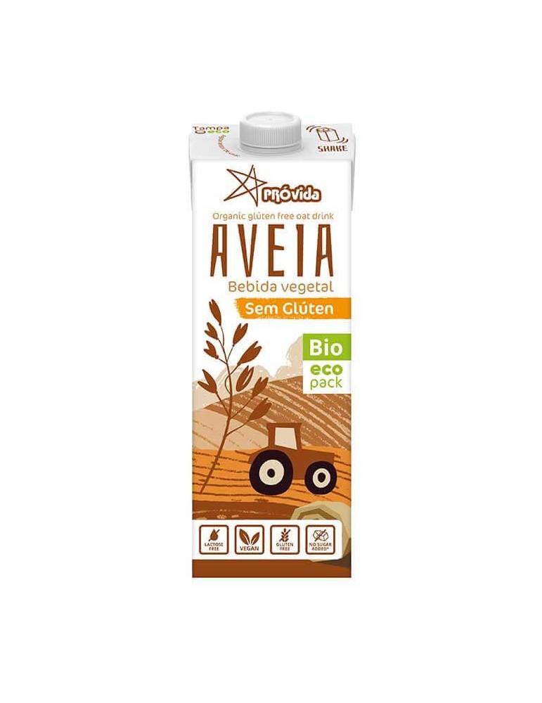 Bebida de Aveia S/Glúten BIO PRÓVIDA 1L