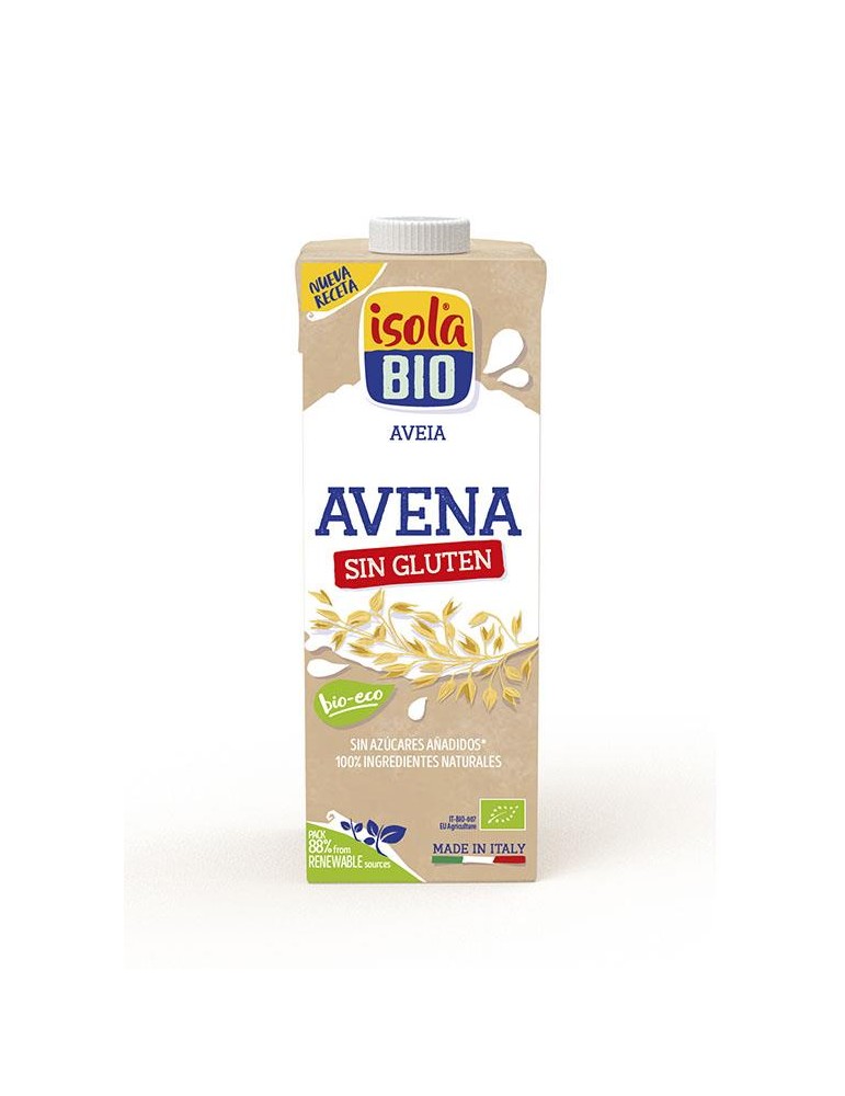 Bebida de Aveia S/glúten Isola BIO 1L