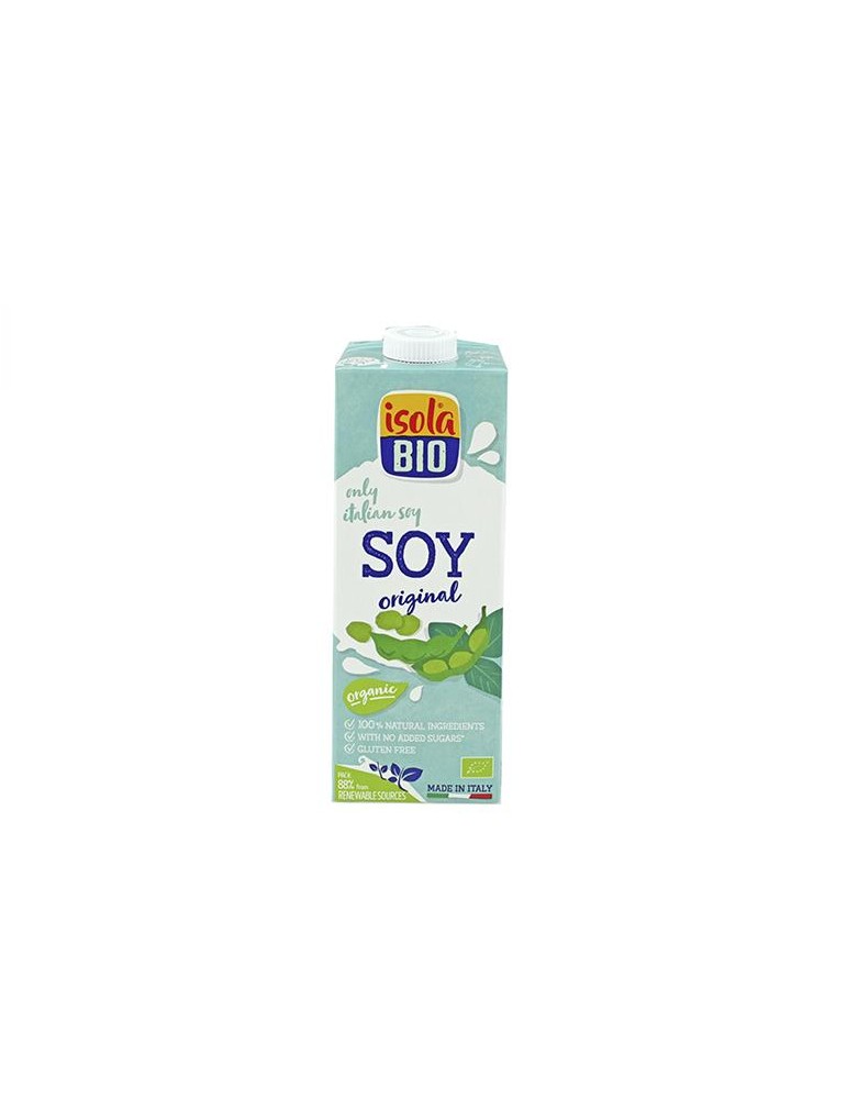 Bebida de Soja sem Glúten ISOLA BIO 1L