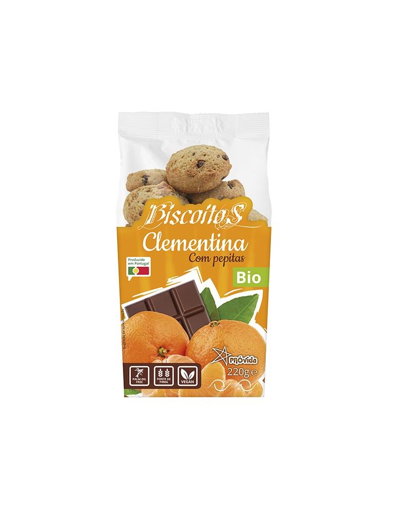 Biscoitos de Clementina c/pepitas BIO 220g