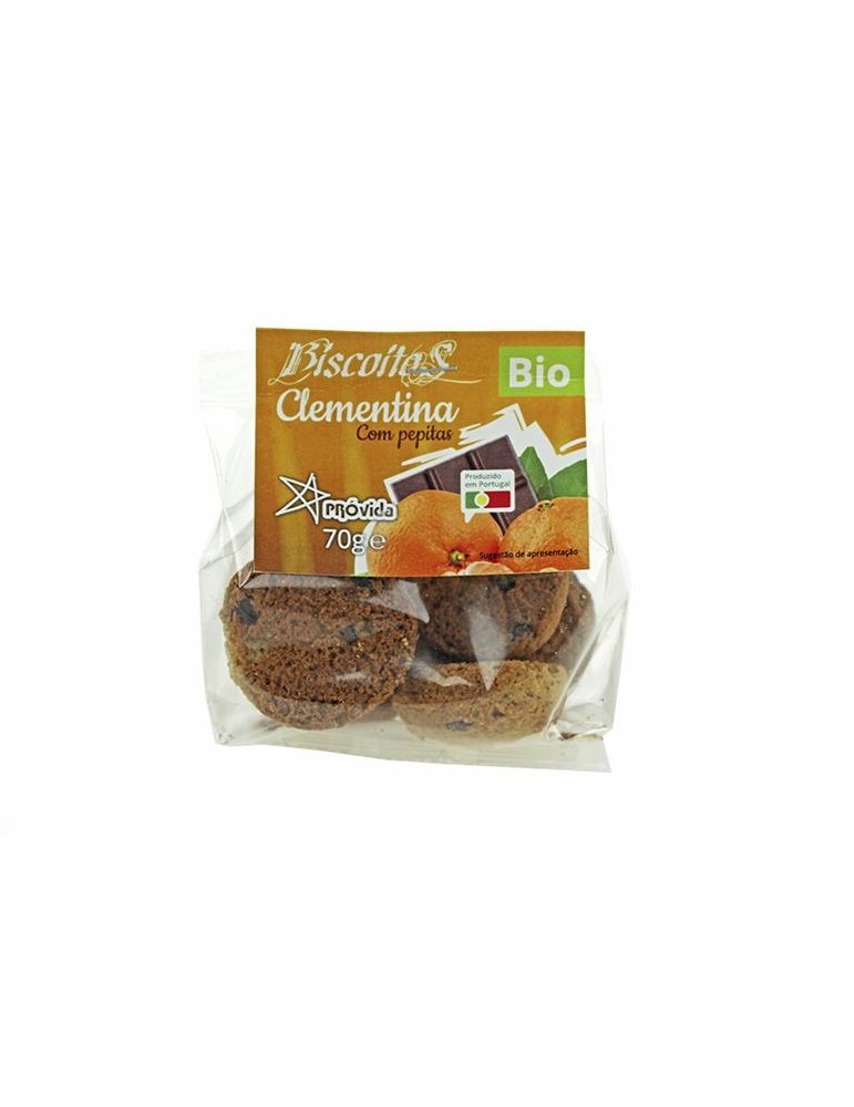 Biscoitos de Clementina c/pepitas BIO 70g