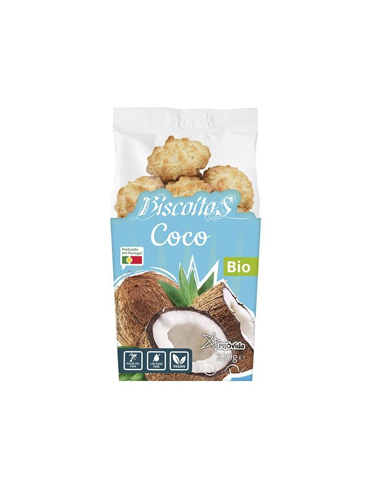 Biscoitos de Coco BIO 220g