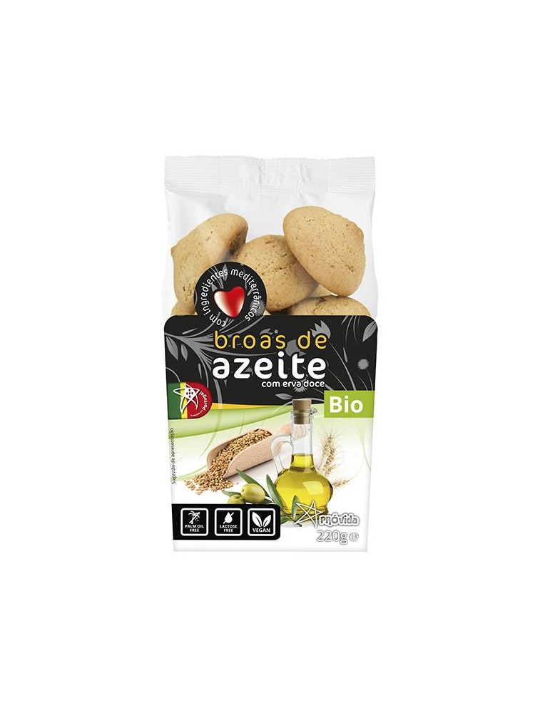 Broas de Azeite c/Erva Doce BIO 220g