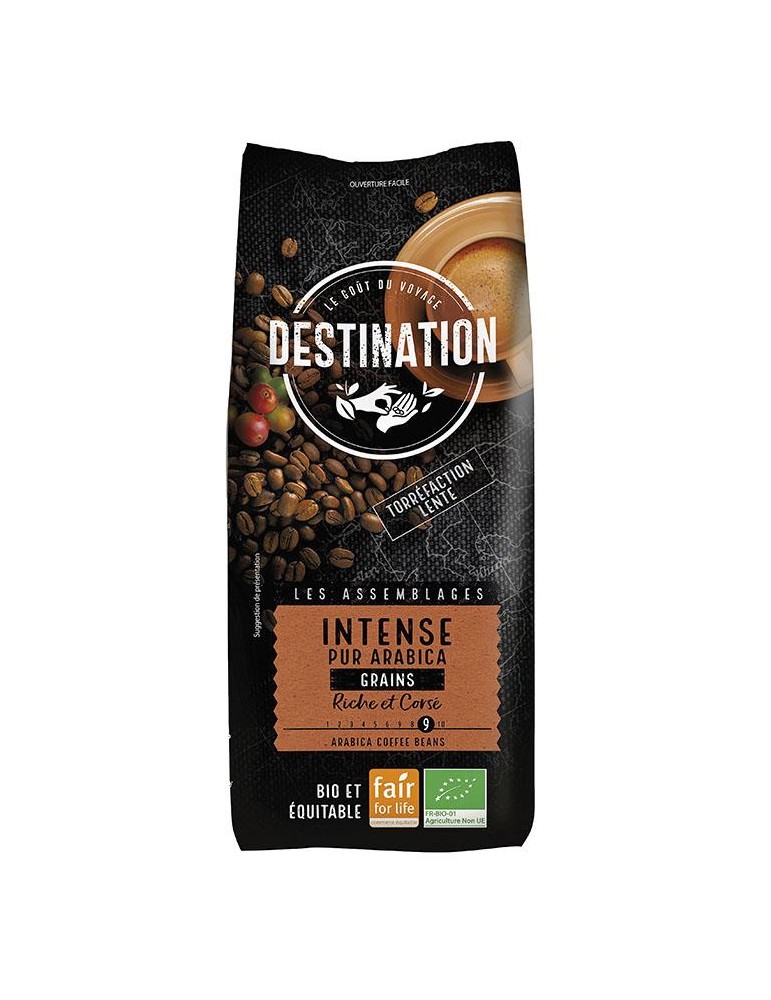 Café Intenso - Arábica grão BIO DESTINATION 1kg