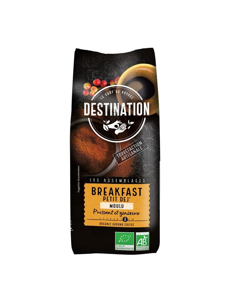 Café Pequeno Almoço moído BIO DESTINATION 250g