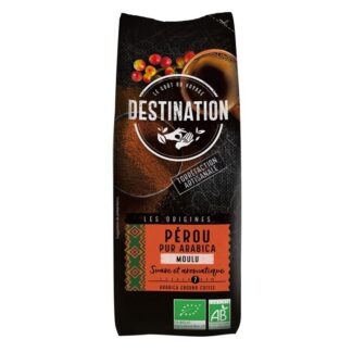 Café Peru- Puro Arábica moído BIO DESTINATION 250g