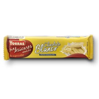 Chocolate Branco S/açúcar adicionado Torras 30g