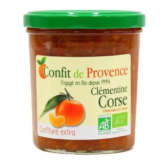 Compota Clementina Confit de Provence BIO 370g