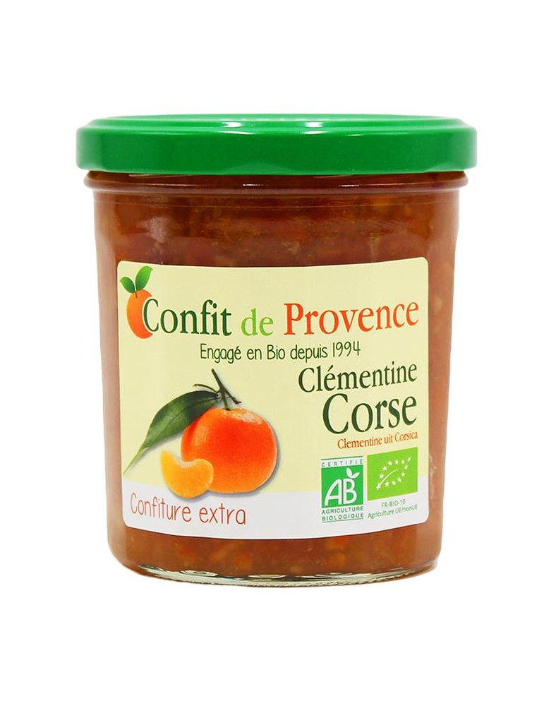 Compota Clementina Confit de Provence BIO 370g
