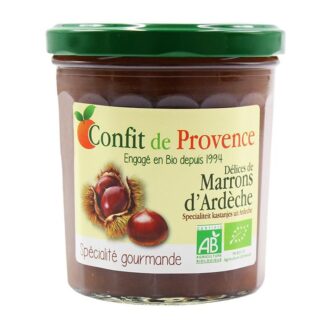 Delícia de Castanha Confit de Provence BIO 370g
