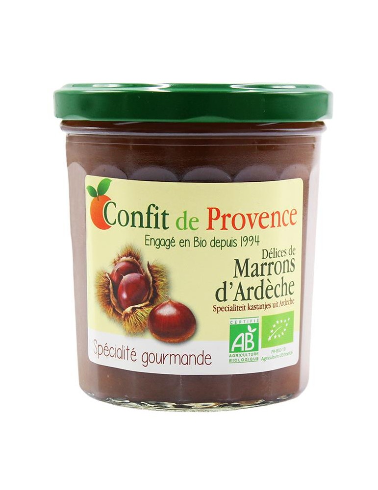 Delícia de Castanha Confit de Provence BIO 370g