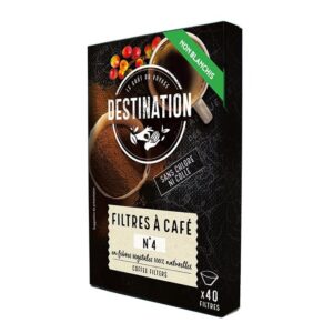 Filtros para café nº4 DESTINATION 40 unid.