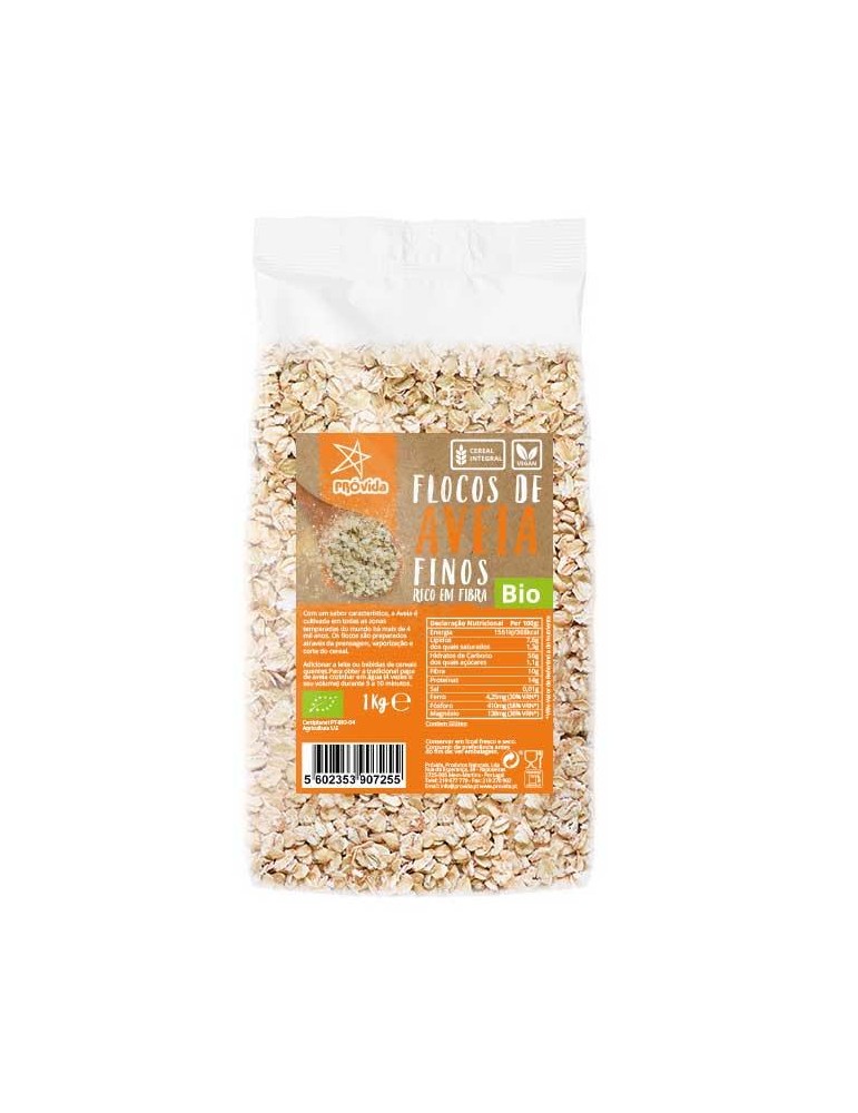 Flocos de Aveia Finos BIO Próvida 1kg