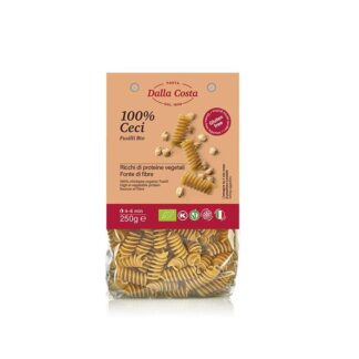 Fusilli Grão de Bico S/Glúten BIO 250g