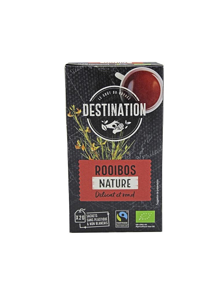 Infusão Saquetas Rooibos BIO DESTINATION 20*35g