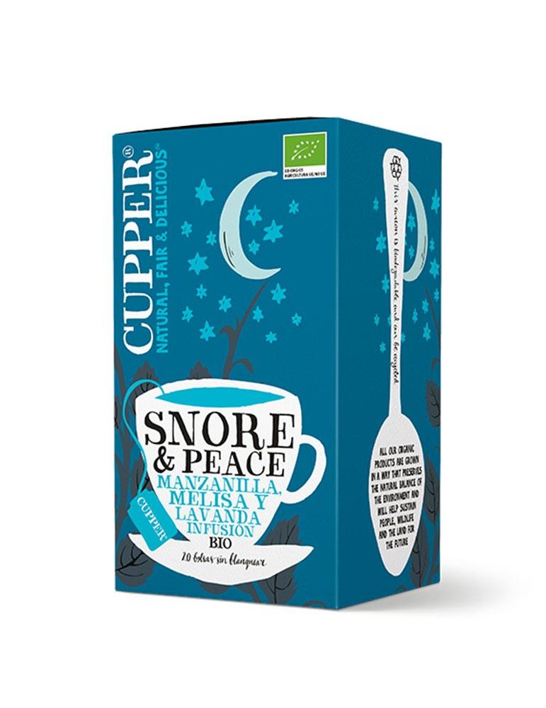 Infusão Snore & Peace BIO CUPPER 20saq*30g