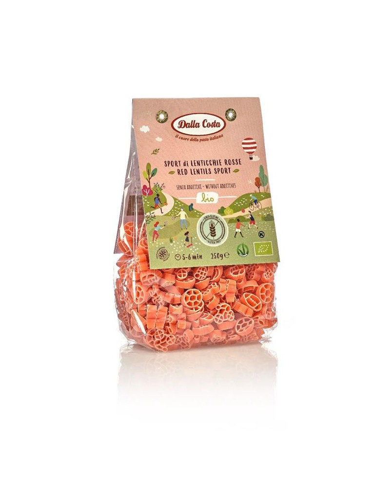 Lentilhas Vermelhas "Sports" S/Glúten BIO 250g