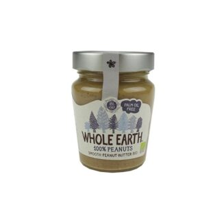 Manteiga 100% Amendoim Suave Whole Earth BIO 227g