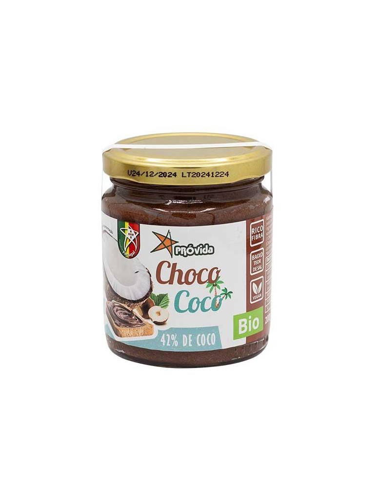 Manteiga de Coco c/ Avelã & Cacau (Choco Coco) BIO 200g
