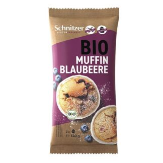 Muffin+Mirtilo S/Glúten BIO SCHNITZER 2*70g