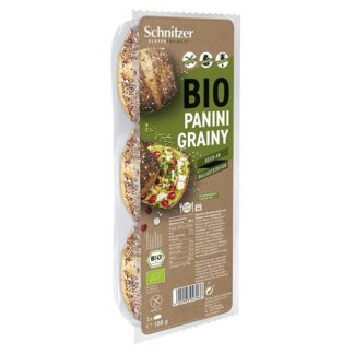 Pãezinhos Milho & Sementes S/Glúten BIO SCHNITZER 188g