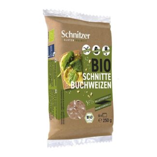 Pão fatiado de Trigo Sarraceno S/Glúten BIO Schnitzer 250g