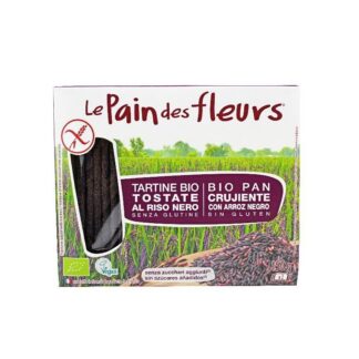 Pão Flores Arroz Preto s/Gluten BIO 150g