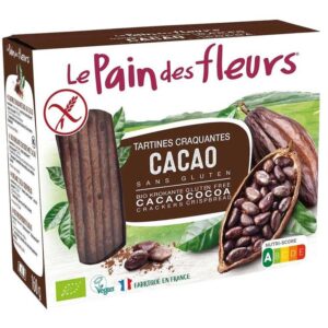 Pão Flores Cacau S/Glúten BIO 160g