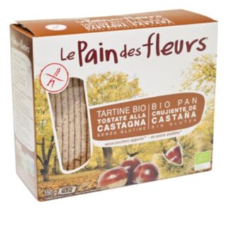 Pão Flores Castanha S/Glúten BIO 150g