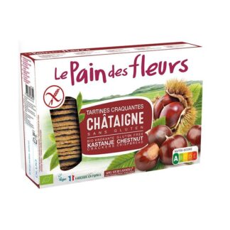 Pão Flores Castanha S/Glúten BIO 300g