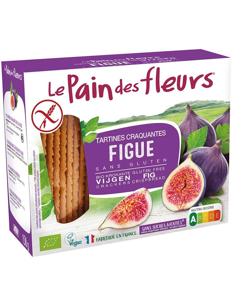 Pão Flores Figo S/Glúten BIO 150g